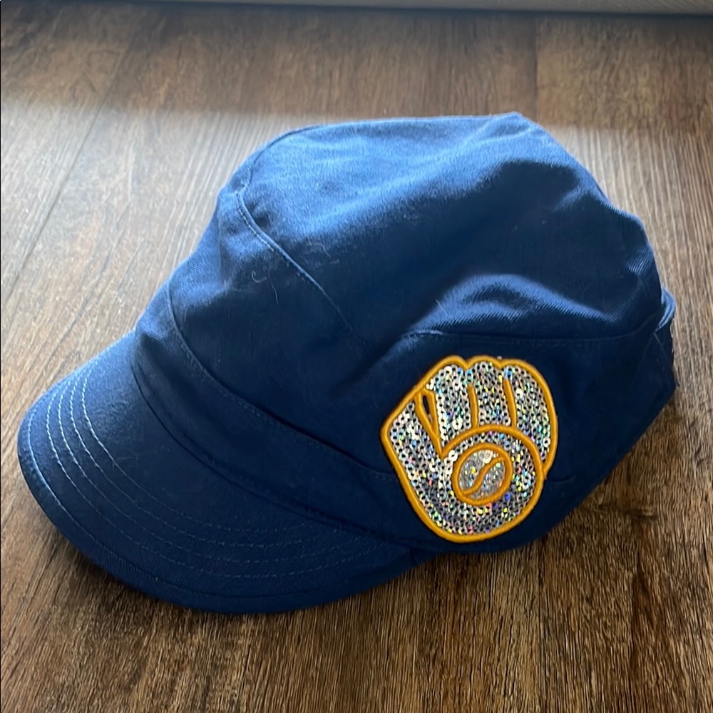 Brewer’s Baseball Cap with Sequined Logo